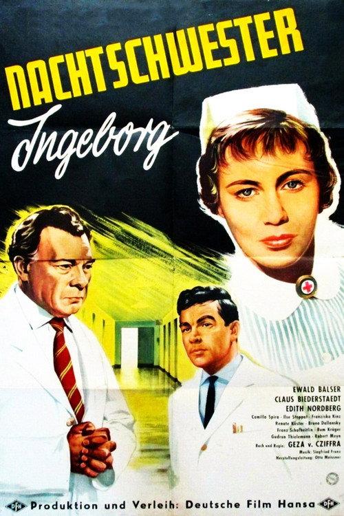 Nachtschwester Ingeborg 1958 official movie poster