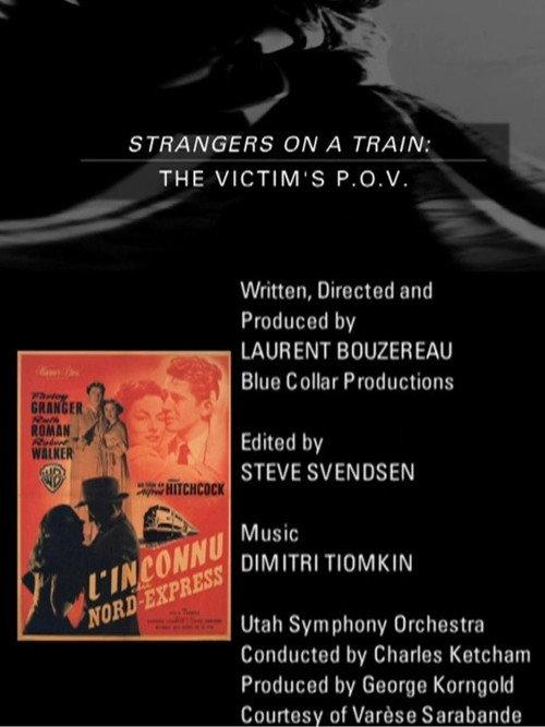 Strangers on a Train: The Victim's P.O.V. 2004 official movie poster