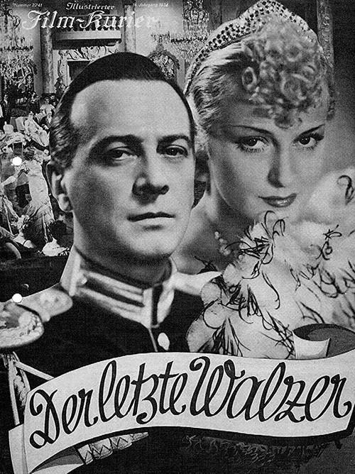 Der letzte Walzer 1934 official movie poster