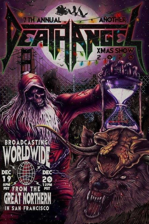 Death Angel: Another Xmas Show - Night 2 2020 official movie poster