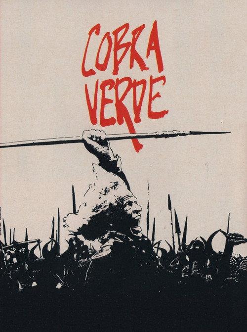 Cobra Verde 1987 official movie poster