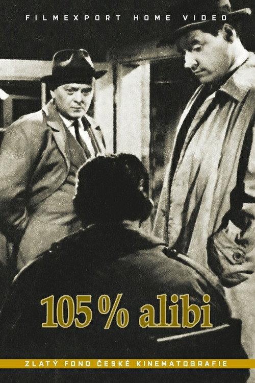 A 105 p.c. Alibi 1959 official movie poster