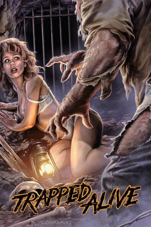 Trapped Alive 1988 official movie poster