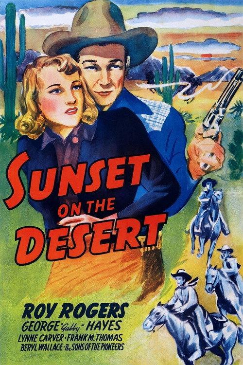 Sunset on the Desert 1942 official movie poster