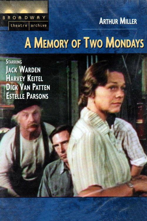 A Memory of Two Mondays 1971 official movie poster