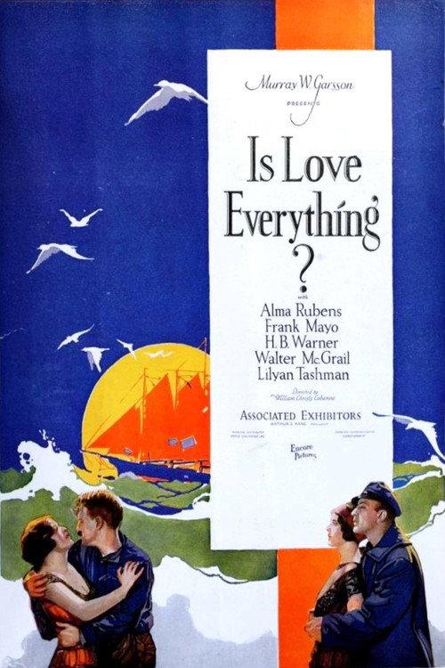 Is Love Everything? 1924 official movie poster