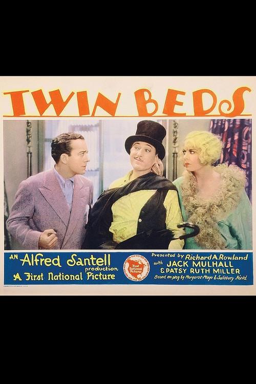 Twin Beds 1929 official movie poster