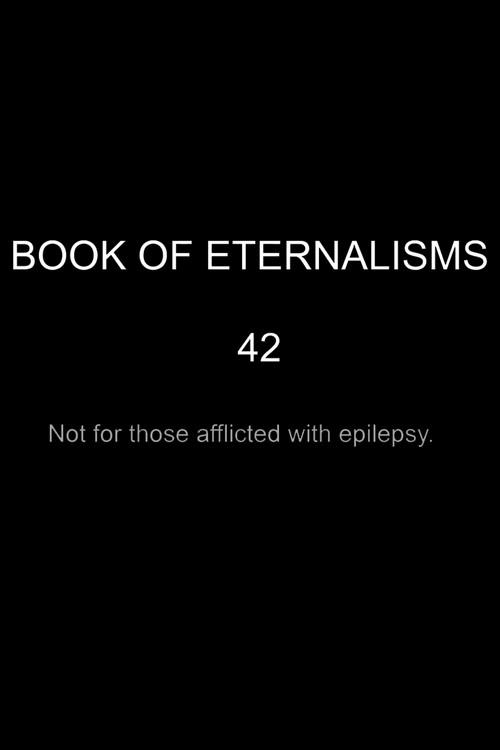 BOOK OF ETERNALISMS 42 2026 official movie poster