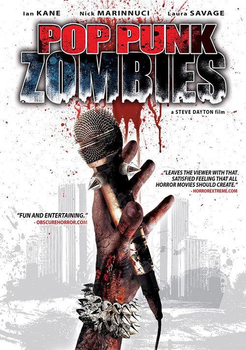 Pop Punk Zombies 2011 official movie poster