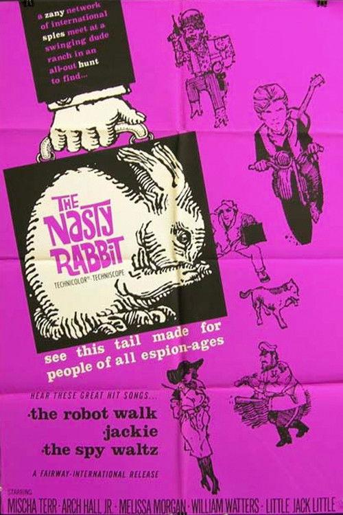 The Nasty Rabbit 1964 official movie poster