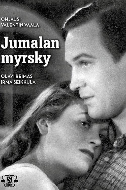 Jumalan myrsky 1940 official movie poster