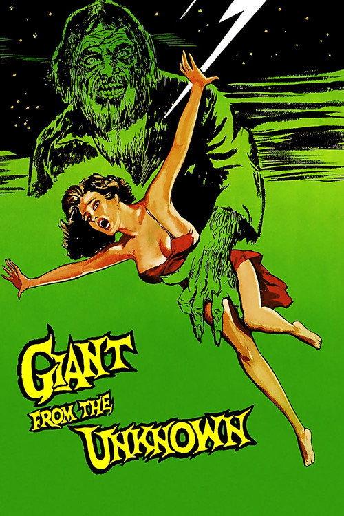 Giant from the Unknown 1958 official movie poster