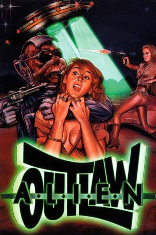 Alien Outlaw 1985 official movie poster