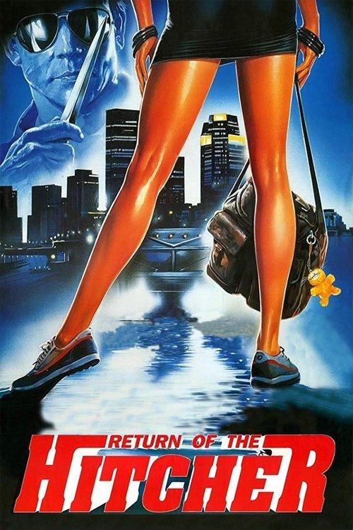Hitcher in the Dark 1989 official movie poster