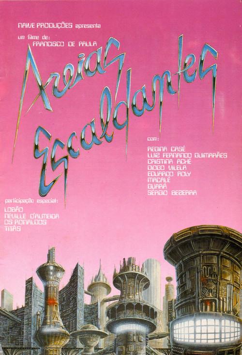 Areias Escaldantes 1985 official movie poster