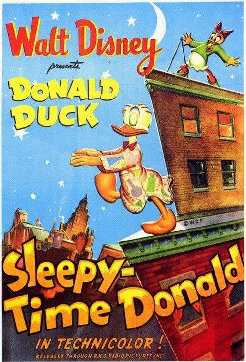 Sleepy Time Donald 1947 official movie poster