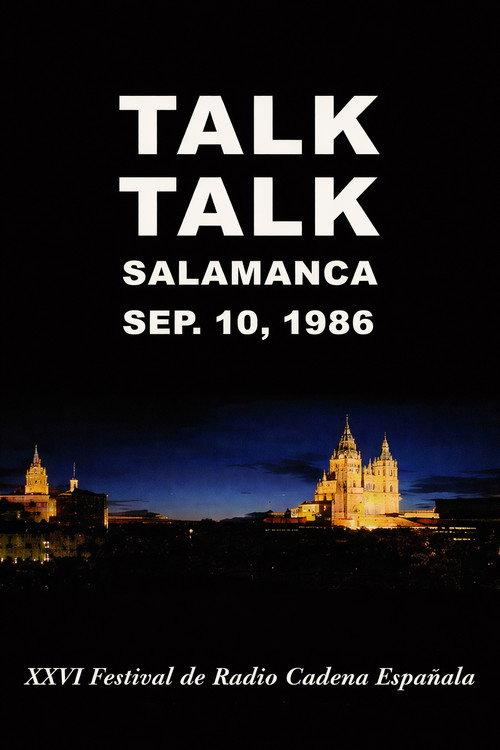 Talk Talk - Live in Salamanca, Spain 1986 1986 official movie poster