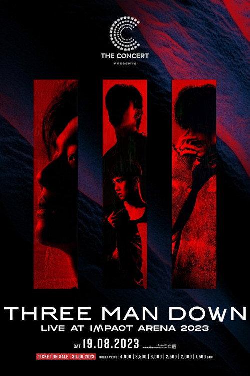Three Man Down Live At Impact Arena 2023 2024 official movie poster