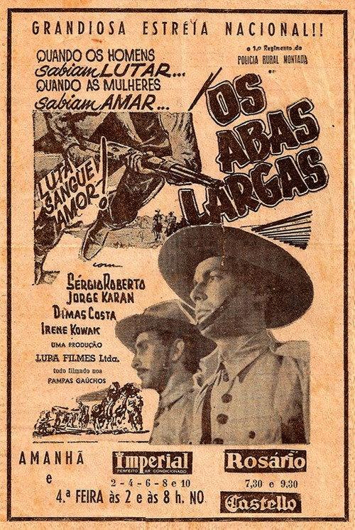 Os Abas Largas 1963 official movie poster