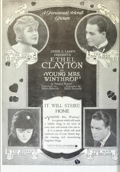 Young Mrs. Winthrop 1920 official movie poster
