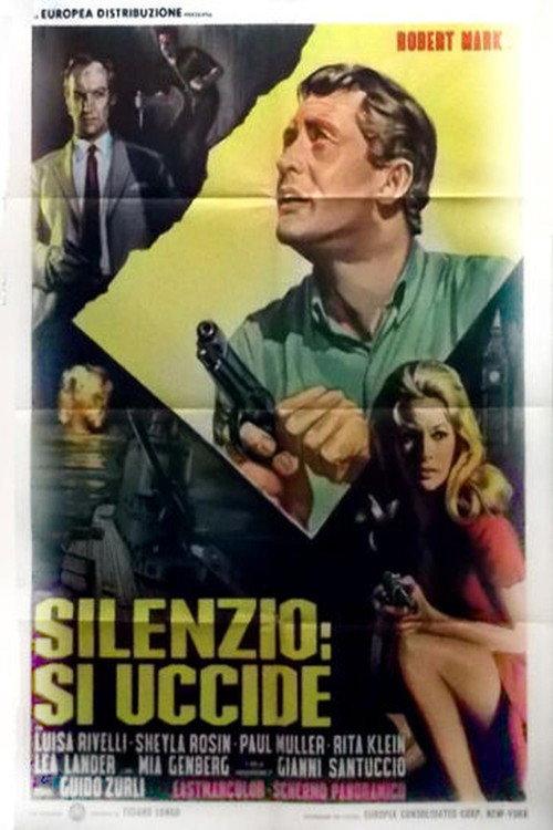 Silenzio: Si uccide 1967 official movie poster