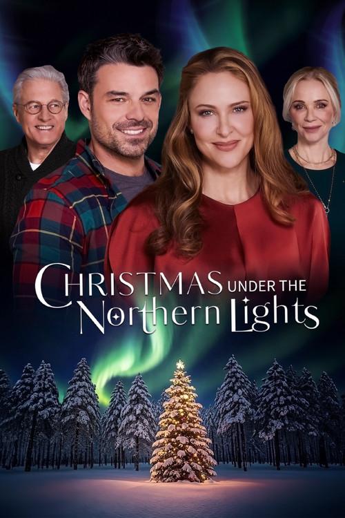 Christmas Under the Northern Lights 2024 official movie poster