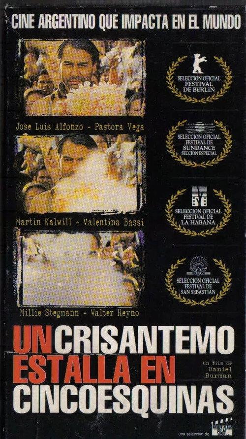 A Crysanthemum Bursts in Cincoesquinas 1998 official movie poster