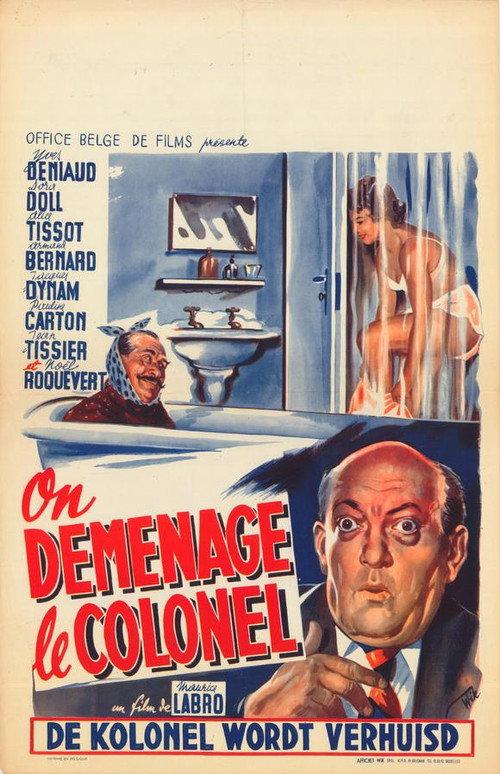 We're Moving the Colonel 1955 official movie poster