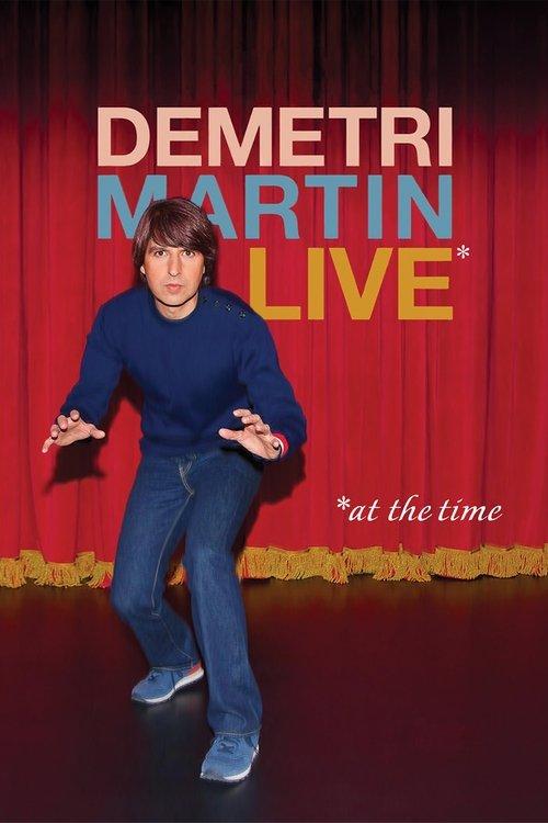 Demetri Martin: Live (At The Time) 2015 official movie poster