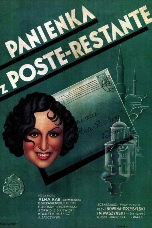 Panienka z poste restante 1935 official movie poster