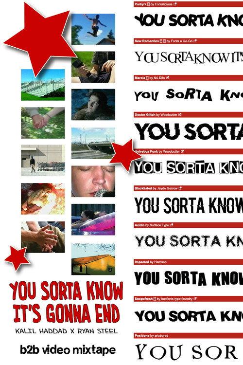 You Sorta Know It's Gonna End 2026 official movie poster
