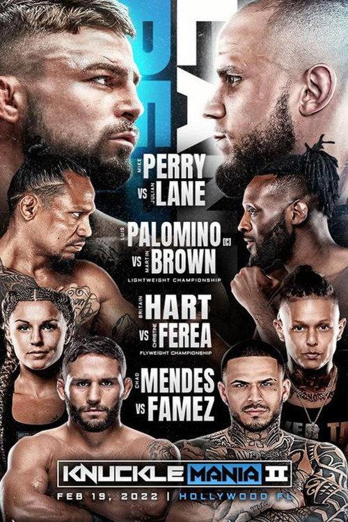 BKFC: Knucklemania II 2022 official movie poster
