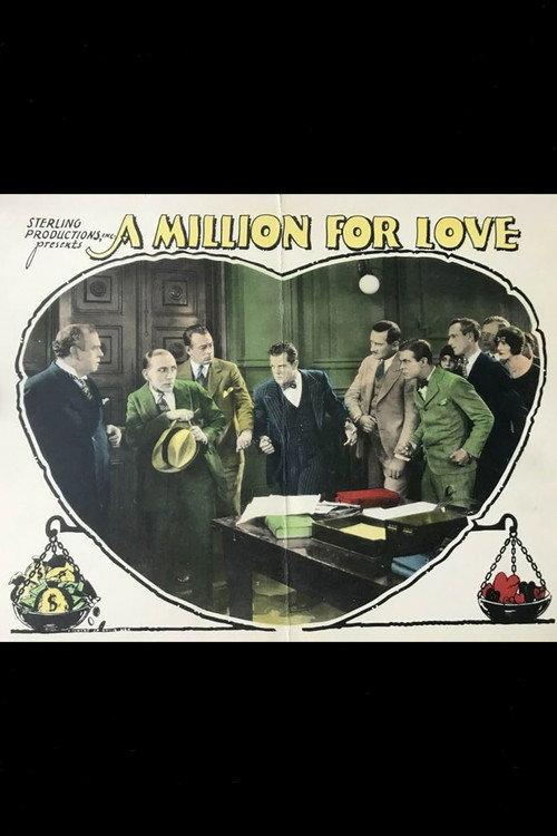 A Million for Love 1928 official movie poster