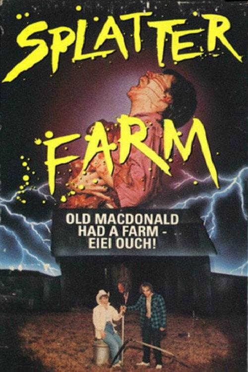 Splatter Farm 1987 official movie poster