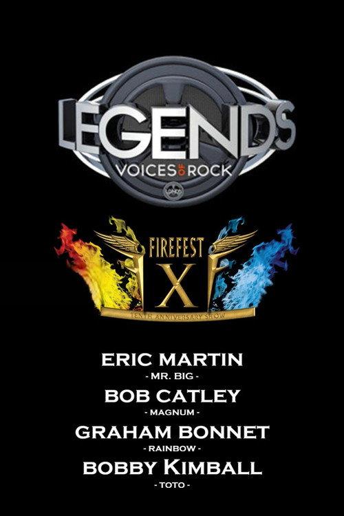 Legends of Rock: Live at Firefest X 2013 official movie poster