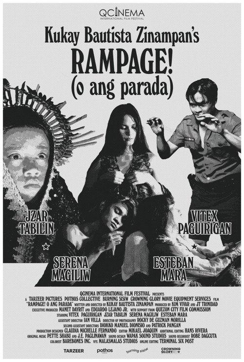 RAMPAGE! (or the parade) 2024 official movie poster