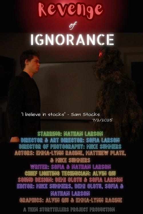 ROI: Revenge of Ignorance 2025 official movie poster