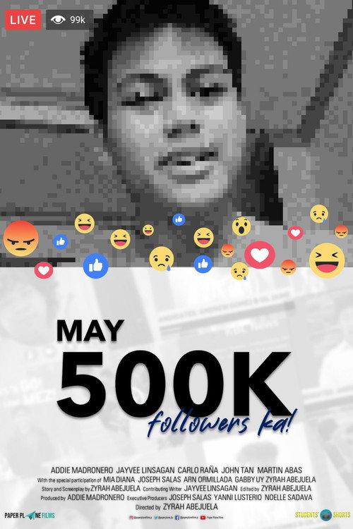 You Got 500K Followers! 2022 official movie poster