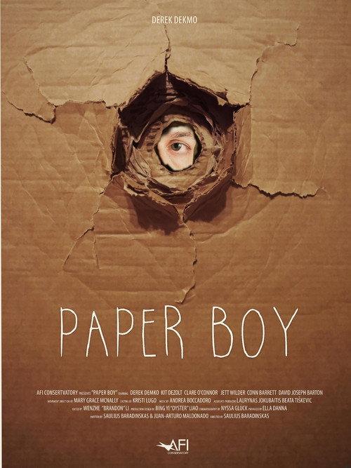 Paper Boy 2025 official movie poster