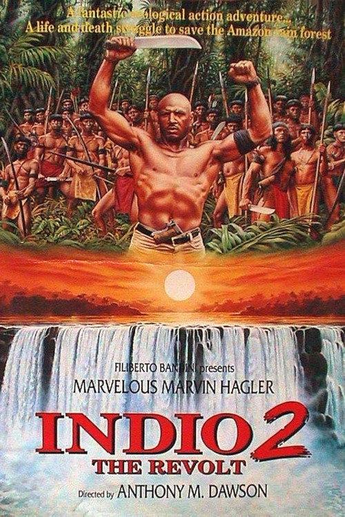 Indio 2 - The Revolt 1991 official movie poster