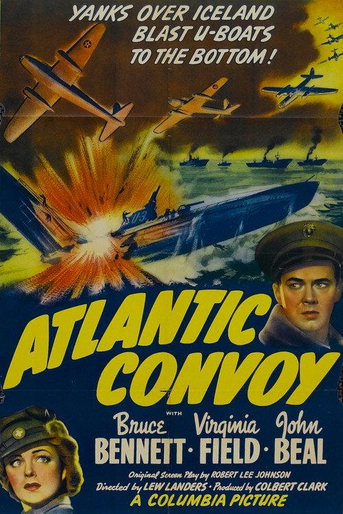 Atlantic Convoy 1942 official movie poster