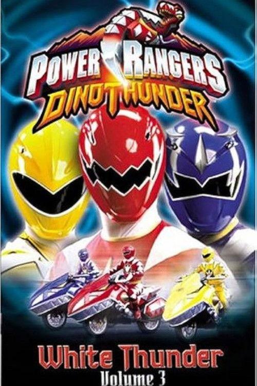 Power Rangers Dino Thunder: White Thunder 2004 official movie poster