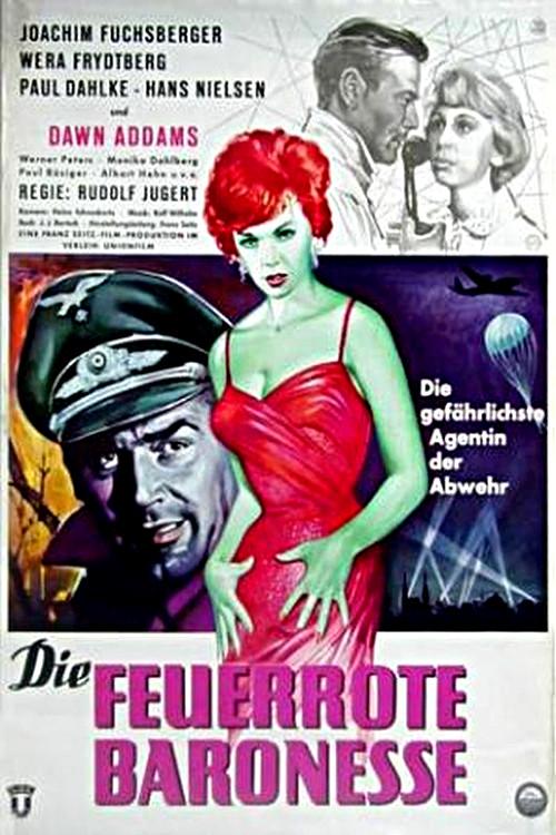 The Scarlet Baroness 1959 official movie poster