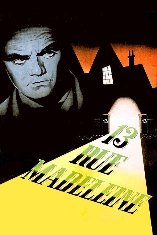 13 Rue Madeleine 1947 official movie poster