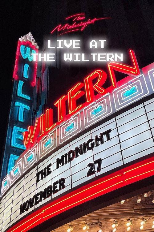 The Midnight - Live at the Wiltern 2021 official movie poster