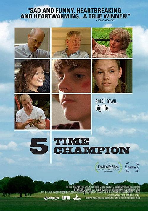 Five Time Champion 2012 official movie poster