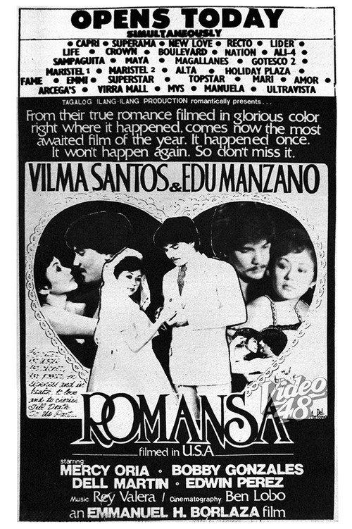 Romansa 1979 official movie poster