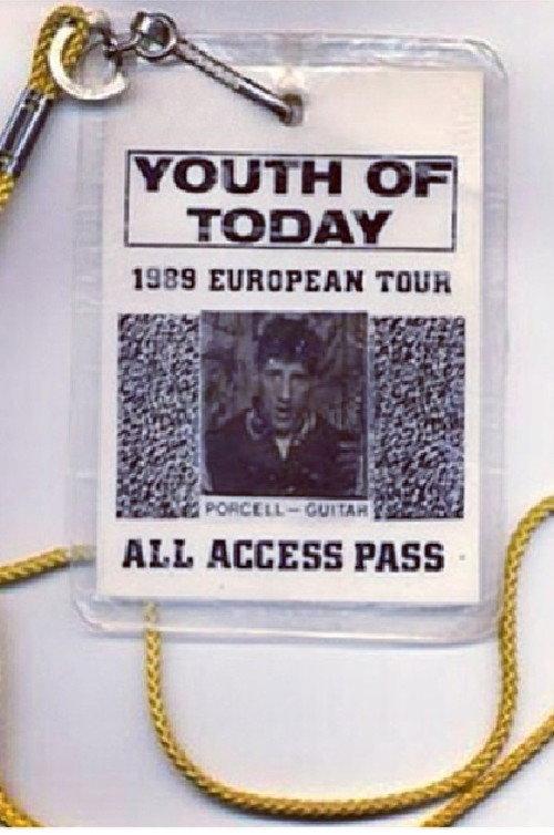 Youth of Today - European Tour Documentary from 1989 1989 official movie poster