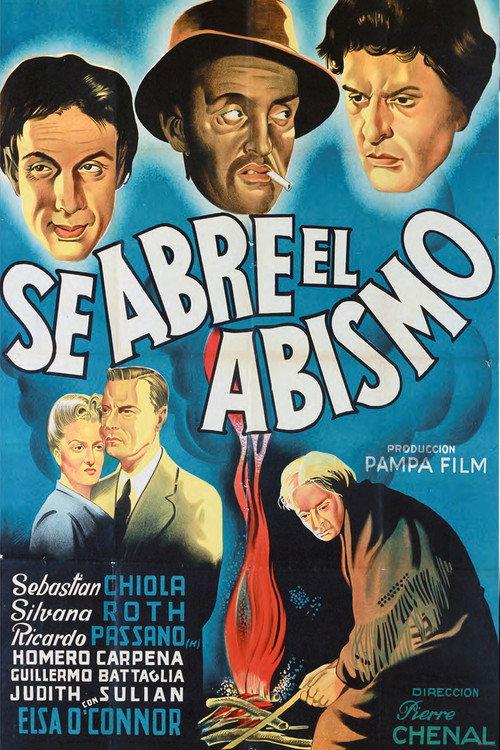 Se abre el abismo 1945 official movie poster