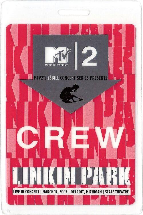 Linkin Park - Live Detroit, Michigan 2003 official movie poster